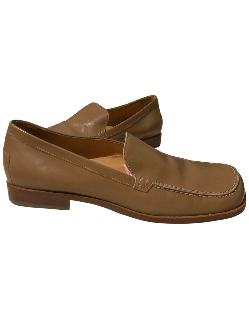 MaxMara Leather Slip-On Loafers